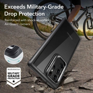 Etui ESR Shock Armor Kickstand Samsung Galaxy S23 Ultra Clear/black