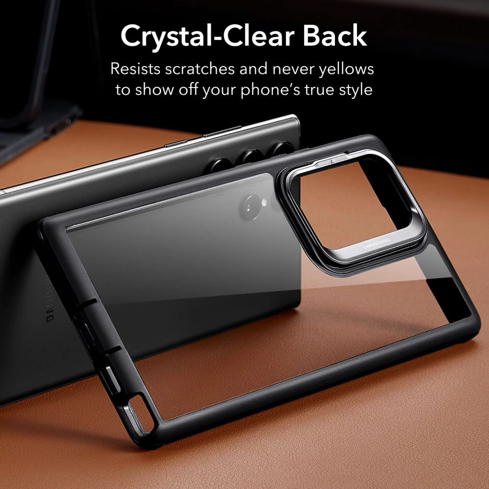 Hurtownia GSM - Etui ESR Shock Armor Kickstand Samsung Galaxy S23 Ultra Átlátszó/fekete - ESR641 - {ean13} - Hurt
