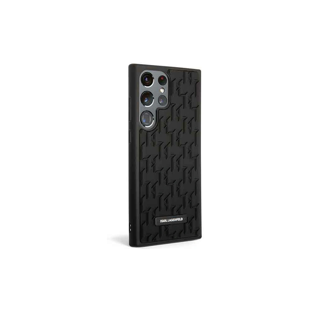 Hurtownia GSM - Etui Karl Lagerfeld KLHCS23LRUPKLPK Samsung Galaxy S23 Ultra hardcase černý/black 3D Monogram - KLD1420 - {ean13} - Hurt