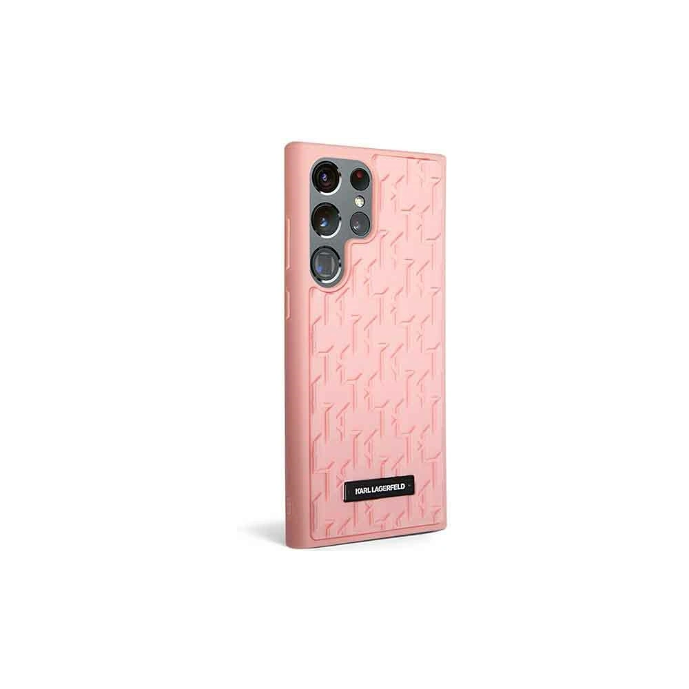 Hurtownia GSM - Etui Karl Lagerfeld KLHCS23LRUPKLPP Samsung Galaxy S23 Ultra hardcase różowy/pink 3D Monogram - KLD1421 - {ean13} - Hurt