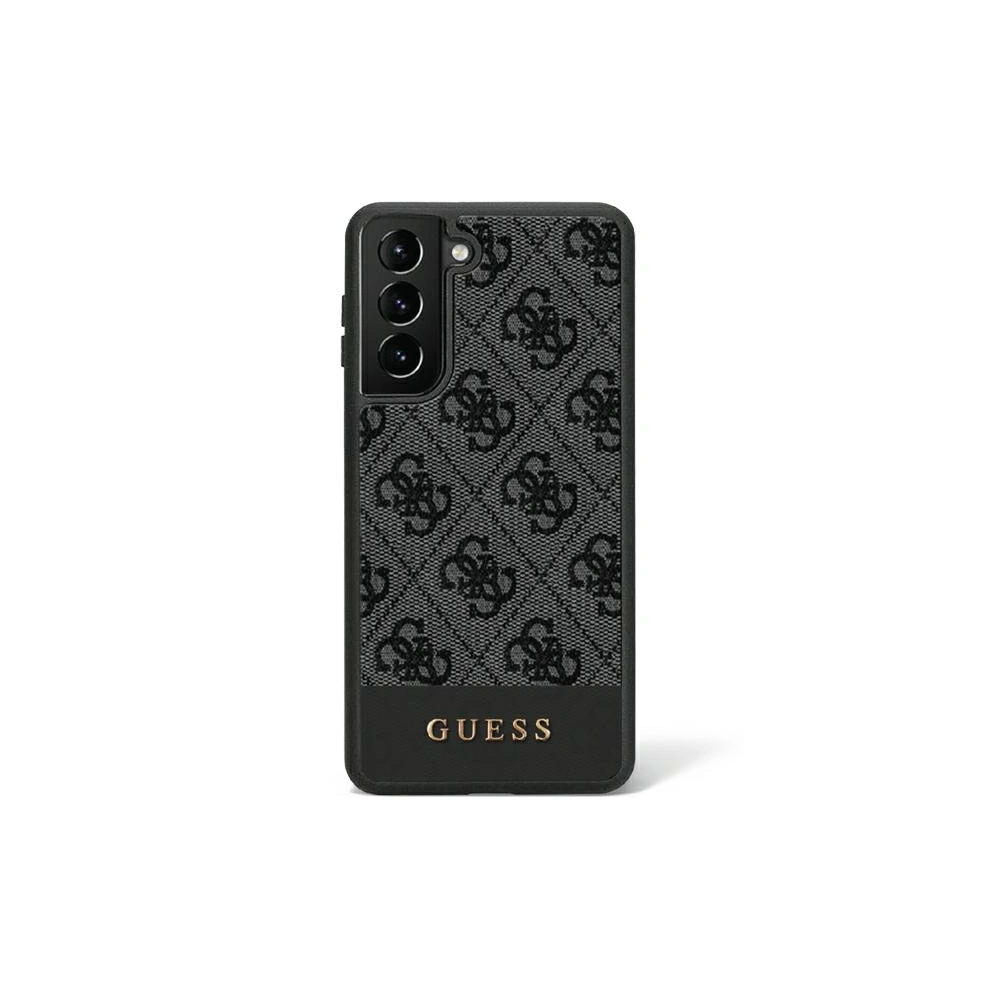 Hurtownia GSM - Case Guess GUHCS23LG4GLGR Samsung Galaxy S23 Ultra schwarz/black Hardcase 4G Stripe Collection - GUE2336 - {ean13} - Hurt