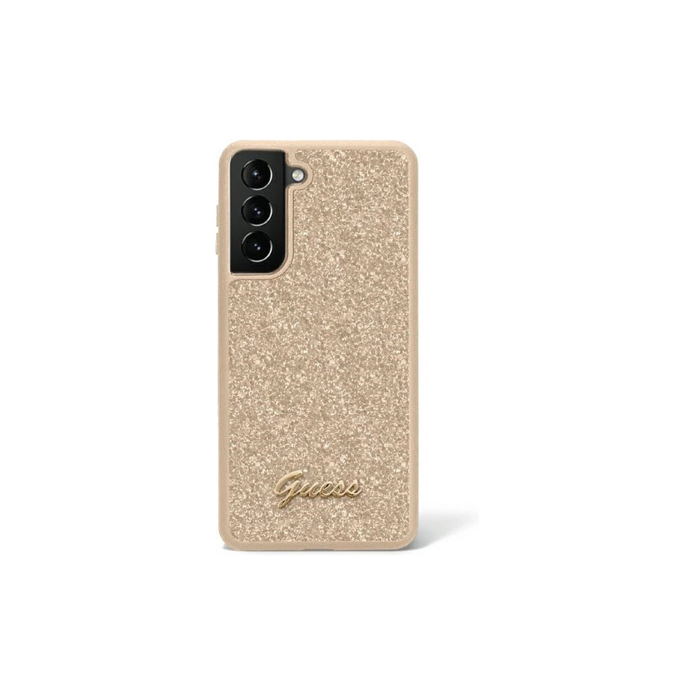 Hurtownia GSM - Etui Guess GUHCS23LHGGSHD Samsung Galaxy S23 Ultra arany/hard case Glitter Script - GUE2338 - {ean13} - Hurt