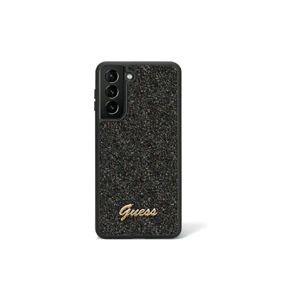 Hurtownia GSM - Etui Guess GUHCS23LHGGSHK Samsung Galaxy S23 Ultra fekete/black kemény tok Glitter Script - GUE2339 - {ean13} - Hurt