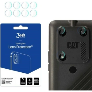 Hurtownia GSM - Szkło hybrydowe na obiektyw aparatu 3MK Lens Protect Cat S53 [4 PACK] - 3MK4437 - {ean13} - Hurt
