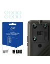 Szkło hybrydowe na obiektyw aparatu 3MK Lens Protect Cat S53 [4 PACK]