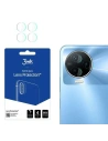 Szkło hybrydowe na obiektyw aparatu 3MK Lens Protect Infinix Note 12 2023 [4 PACK]