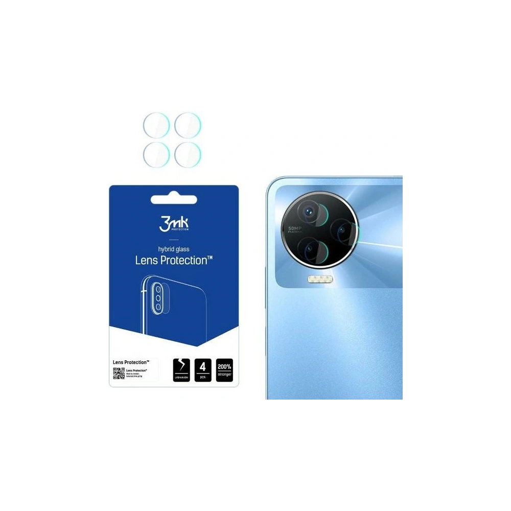 Hurtownia GSM - Hybridní sklo na objektiv fotoaparátu 3MK Lens Protect Infinix Note 12 2023 [4 PACK] - 3MK4439 - {ean13} - Hurt