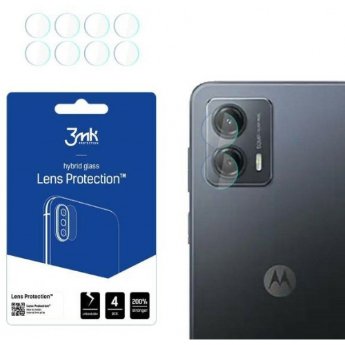 Hurtownia 3MK - 5903108500166 - 3MK4442 - Szkło hybrydowe na obiektyw aparatu 3MK Lens Protect Motorola Moto G53 [4 PACK] - B2B homescreen
