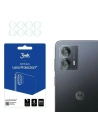 Hybridní sklo na objektiv fotoaparátu 3MK Lens Protect Motorola Moto G53 [4 PACK]