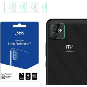 Hurtownia GSM - Szkło hybrydowe na obiektyw aparatu 3MK Lens Protect MyPhone Fun 9 [4 PACK] - 3MK4443 - {ean13} - Hurt