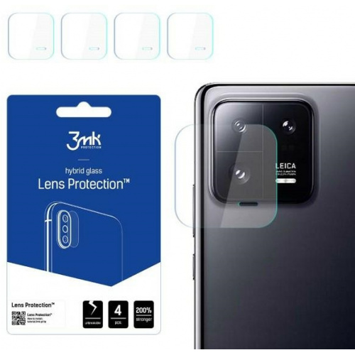 Hurtownia 3MK - 5903108500333 - 3MK4444 - Szkło hybrydowe na obiektyw aparatu 3MK Lens Protect Xiaomi 13 Pro [4 PACK] - B2B homescreen