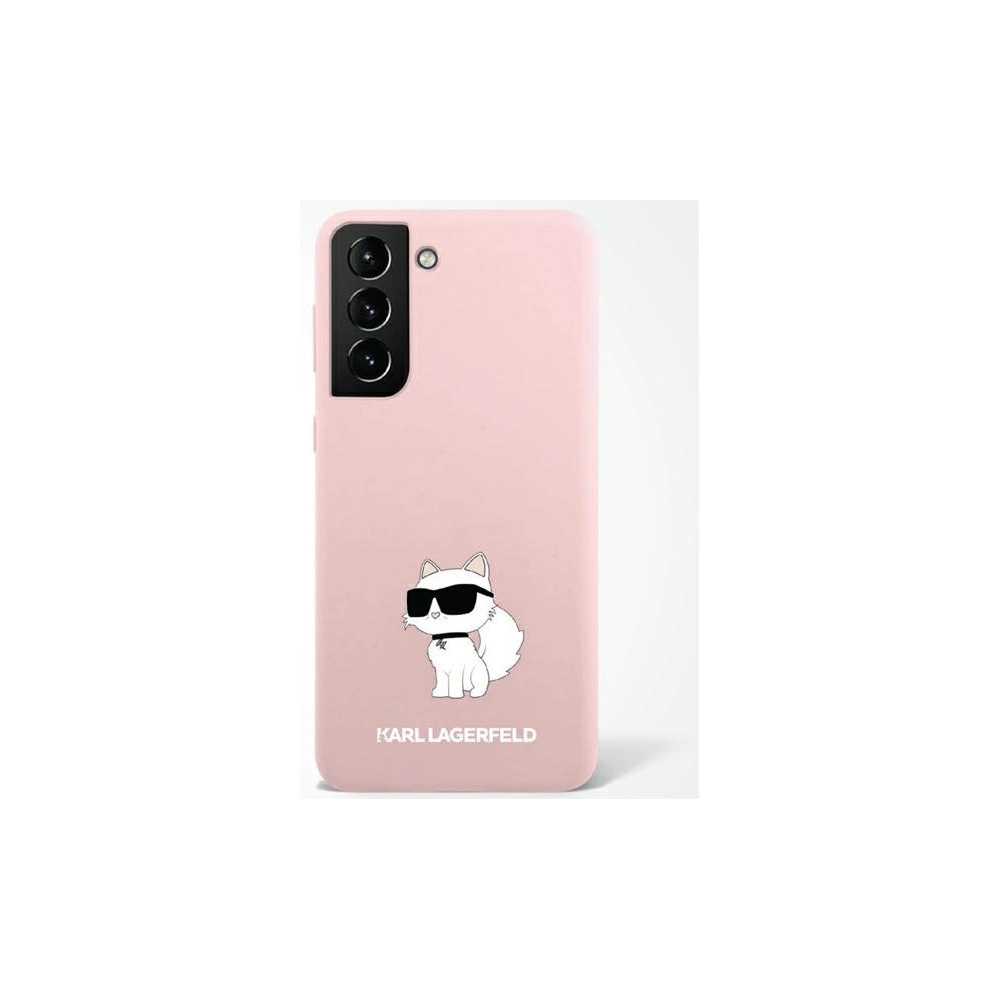 Hurtownia GSM - Etui Karl Lagerfeld KLHCS23MSNCHBCP Samsung Galaxy S23+ Plus hardcase roz roz/pink Silicone Choupette - KLD1430 - {ean13} - Hurt