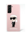 Hurtownia GSM - Etui Karl Lagerfeld KLHCS23SSNIKBCP Samsung Galaxy S23 hardcase różowy/pink Silicone Ikonik - KLD1439 - {ean13} - Hurt