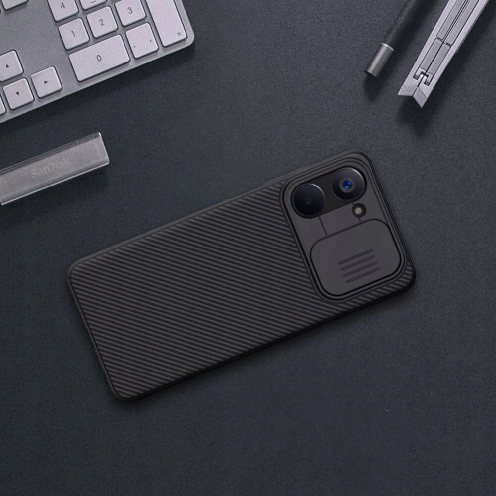 Case Nillkin Camshield Realme 10 4G Schwarz