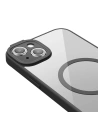 Hurtownia GSM - Set husă + sticlă Baseus Frame MagSafe Apple iPhone 14 (negru) - BSU3918 - {ean13} - Hurt