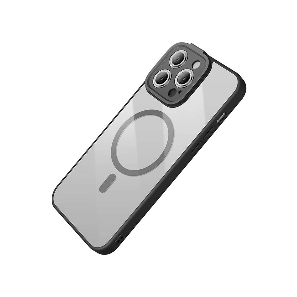 Hurtownia GSM - Sada pouzdra + sklo Baseus Frame MagSafe Apple iPhone 14 Pro (černé) - BSU3919 - {ean13} - Hurt