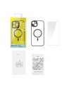 Hurtownia GSM - Sada pouzdra + sklo Baseus Frame MagSafe Apple iPhone 14 Pro (černé) - BSU3919 - {ean13} - Hurt
