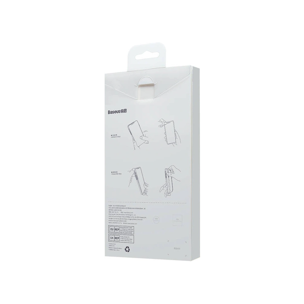 Hurtownia GSM - Sada pouzdra + sklo Baseus Frame MagSafe Apple iPhone 14 Pro (černé) - BSU3919 - {ean13} - Hurt