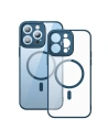 Hurtownia GSM - Sada pouzdra + sklo Baseus Frame MagSafe Apple iPhone 14 Pro Max (modrý) - BSU3920 - {ean13} - Hurt