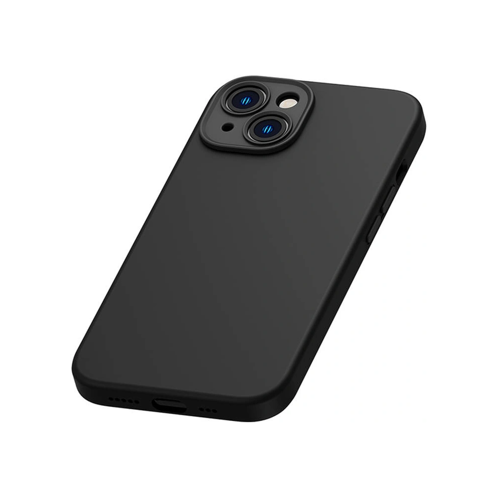 Hurtownia GSM - Set husă + sticlă Baseus Liquid Silica MagSafe Apple iPhone 14 (negru) - BSU3921 - {ean13} - Hurt