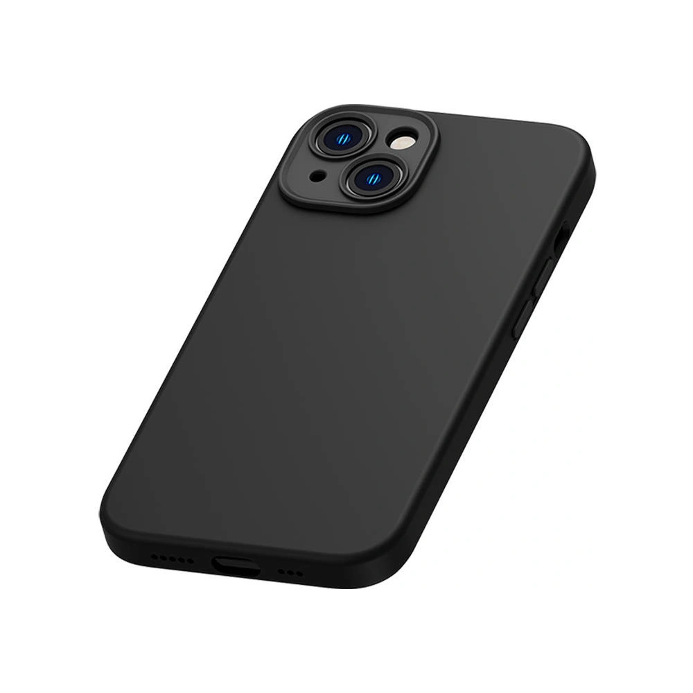Hurtownia GSM - Set mit Case + Glas Baseus Liquid Silica MagSafe Apple iPhone 14 Plus / 15 Plus (schwarz) - BSU3922 - {ean13} - Hurt