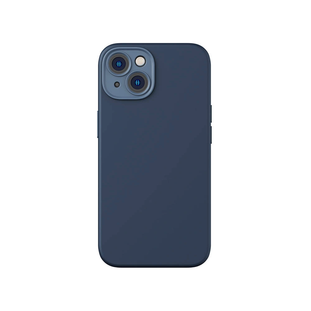 Hurtownia GSM - Sada pouzdra + sklo Baseus Liquid Silica MagSafe Apple iPhone 14 (modrý) - BSU3924 - {ean13} - Hurt