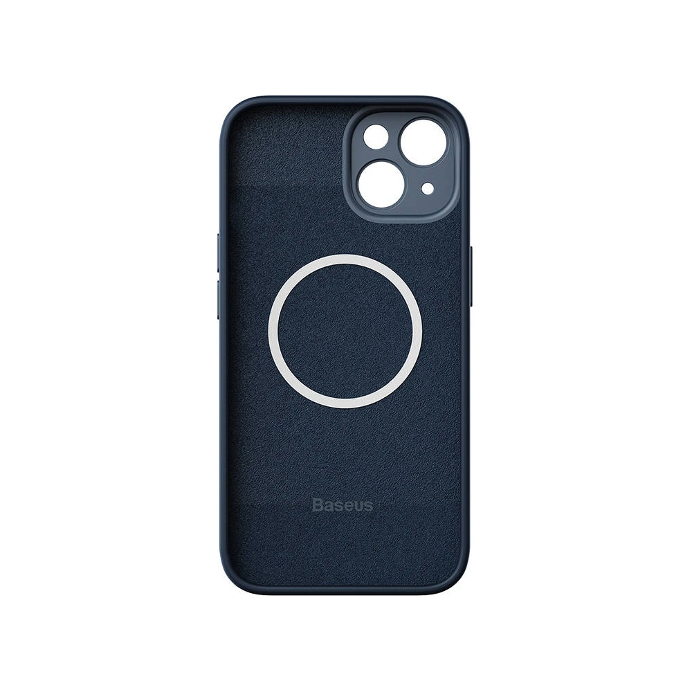 Hurtownia GSM - Sada pouzdra + sklo Baseus Liquid Silica MagSafe Apple iPhone 14 (modrý) - BSU3924 - {ean13} - Hurt