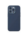 Sada pouzdra + sklo Baseus Liquid Silica MagSafe Apple iPhone 14 Pro (modrý)