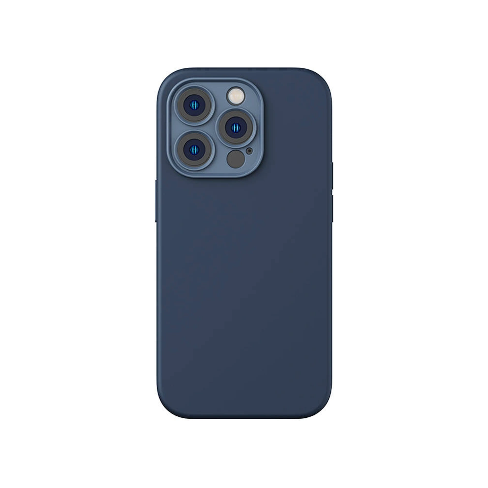 Hurtownia GSM - Sada pouzdra + sklo Baseus Liquid Silica MagSafe Apple iPhone 14 Pro (modrý) - BSU3925 - {ean13} - Hurt