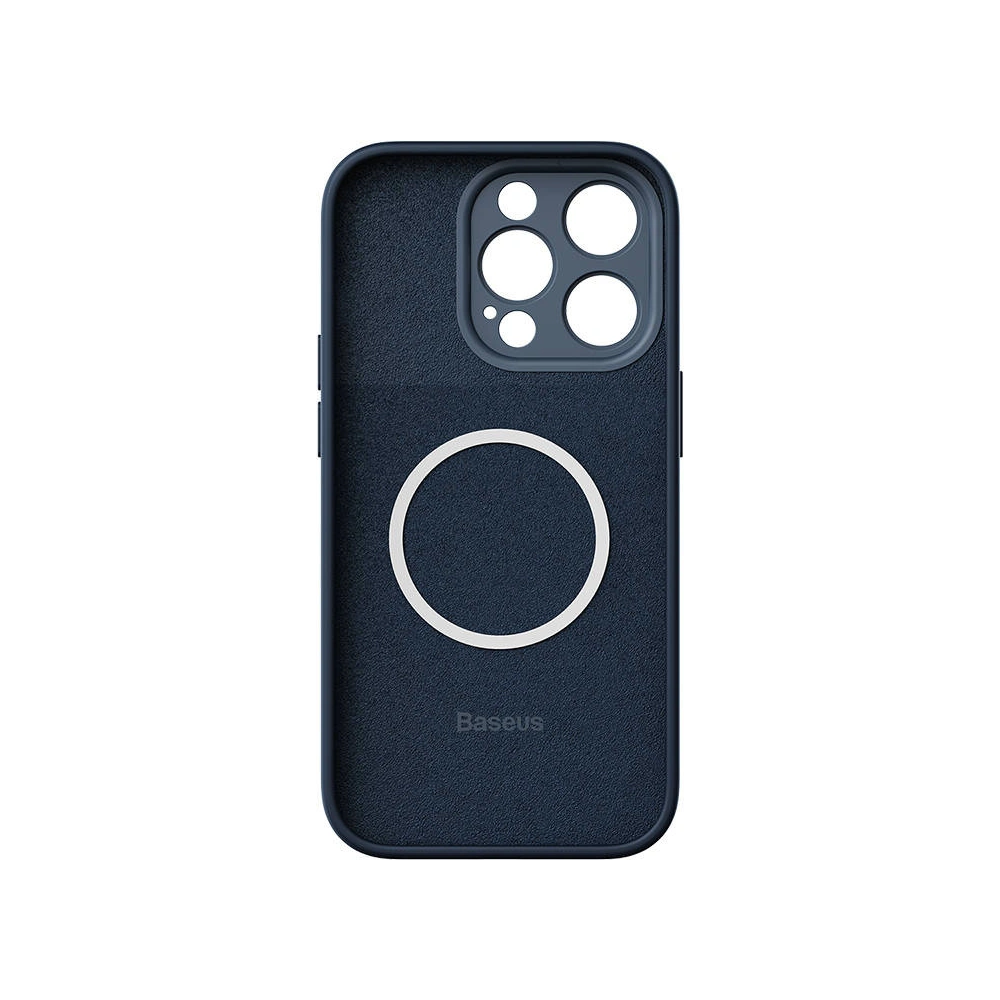 Hurtownia GSM - Sada pouzdra + sklo Baseus Liquid Silica MagSafe Apple iPhone 14 Pro (modrý) - BSU3925 - {ean13} - Hurt