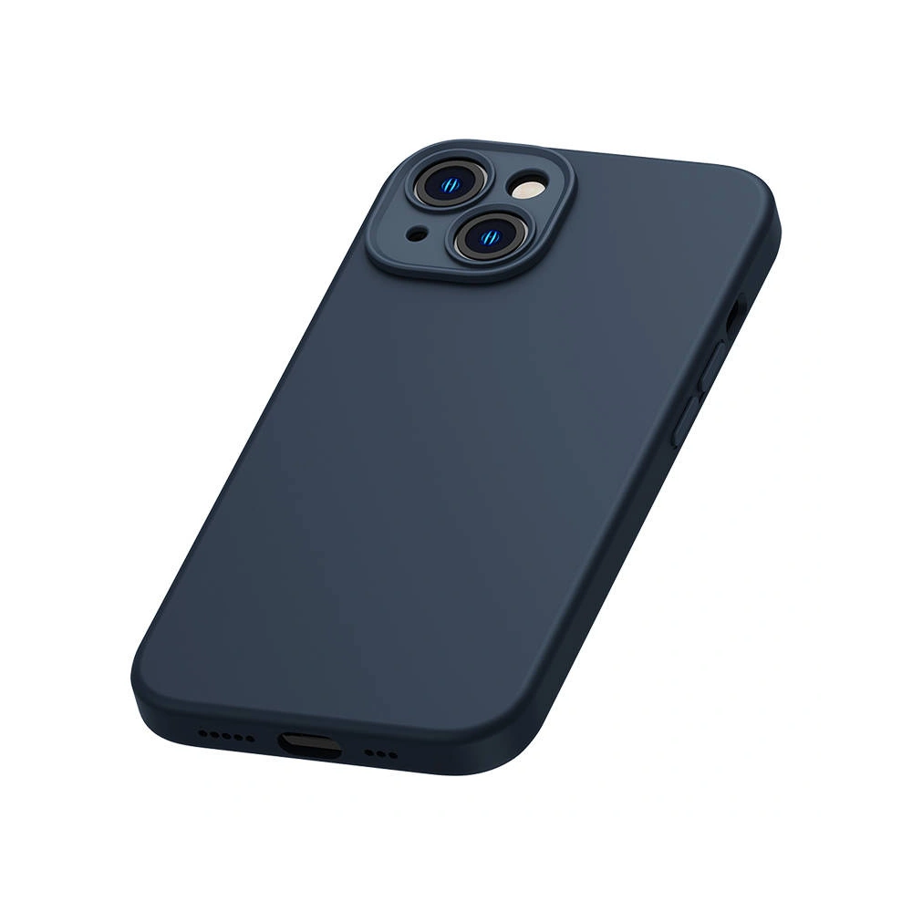 Hurtownia GSM - Tok + üveg Baseus Liquid Silica MagSafe Apple iPhone 14 Plus / 15 Plus (kék) - BSU3926 - {ean13} - Hurt