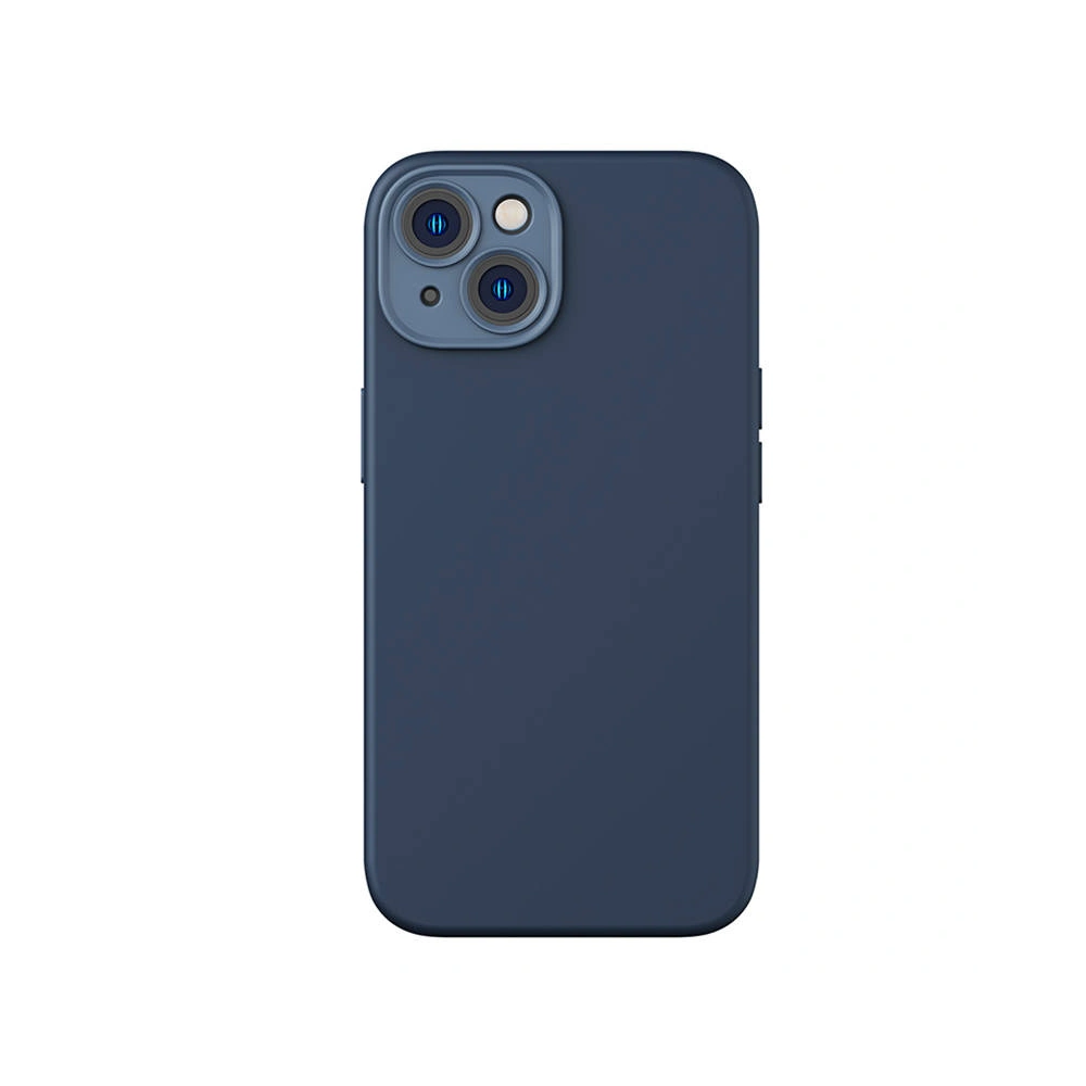 Hurtownia GSM - Tok + üveg Baseus Liquid Silica Apple iPhone 14 Plus / 15 Plus (kék) - BSU3928 - {ean13} - Hurt