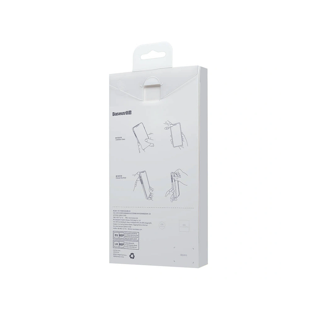 Hurtownia GSM - Tok + üveg Baseus Liquid Silica Apple iPhone 14 Plus / 15 Plus (kék) - BSU3928 - {ean13} - Hurt
