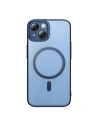 Baseus Glitter MagSafe Case + Glass Apple iPhone 14 (blue)