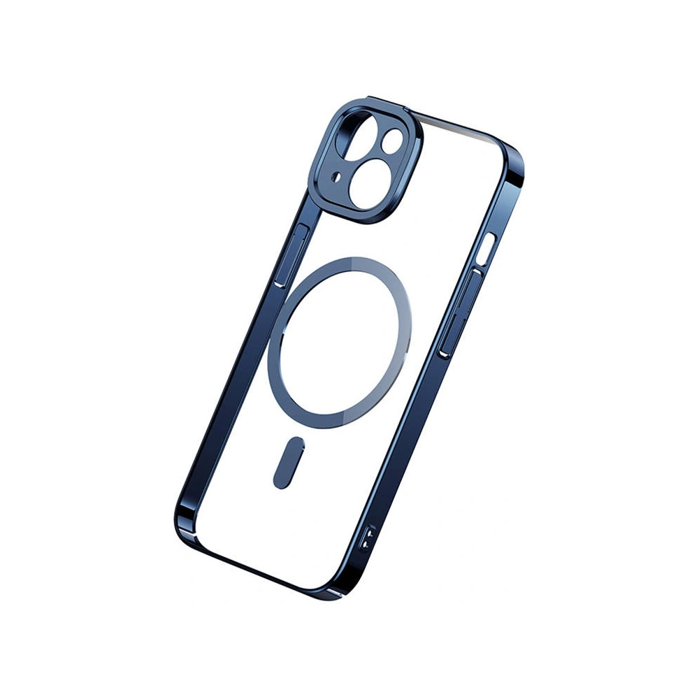 Hurtownia GSM - Set aus Hülle + Glas Baseus Glitter MagSafe Apple iPhone 14 (blau) - BSU3929 - {ean13} - Hurt