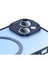 Hurtownia GSM - Set aus Hülle + Glas Baseus Glitter MagSafe Apple iPhone 14 (blau) - BSU3929 - {ean13} - Hurt