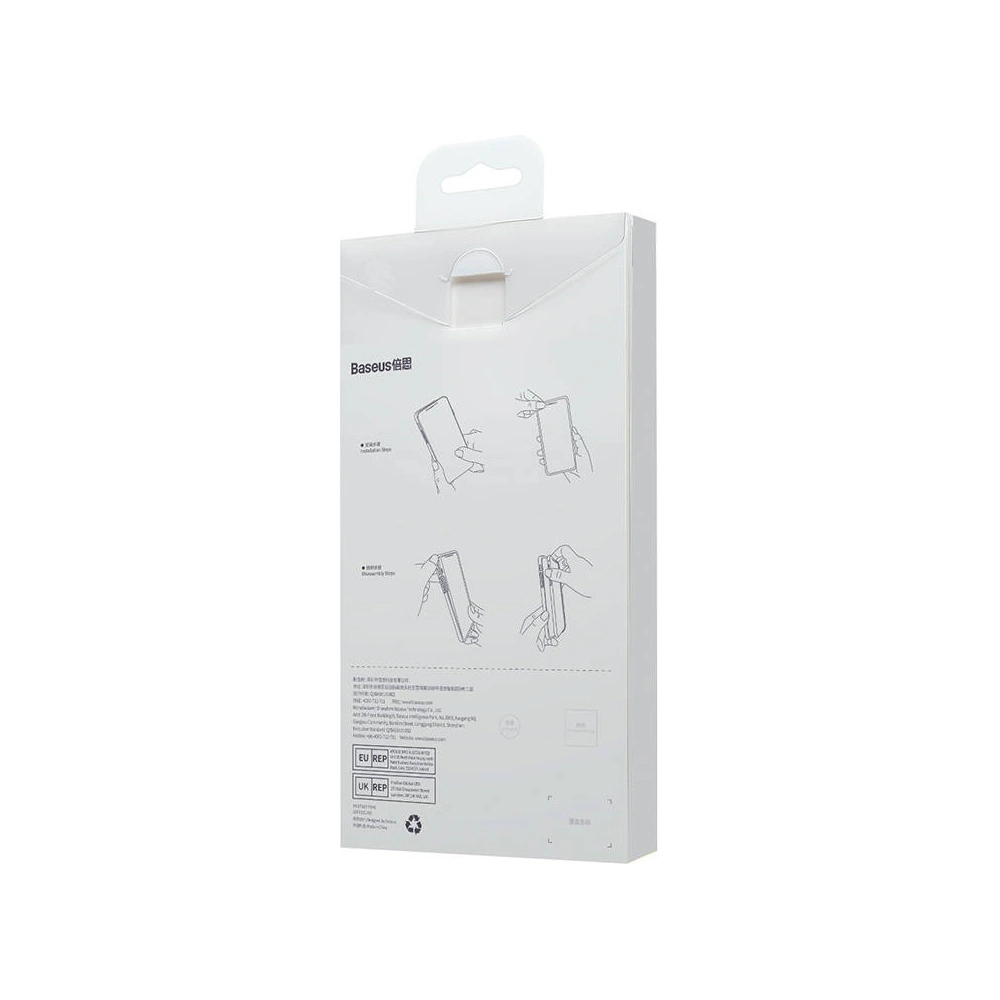 Hurtownia GSM - Sada pouzdro + sklo Baseus Glitter MagSafe Apple iPhone 14 (modrá) - BSU3929 - {ean13} - Hurt