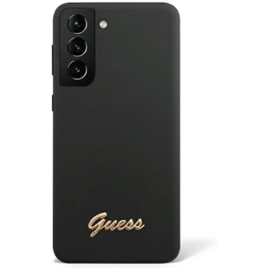 Hurtownia GSM - Etui Guess GUHCS23MSLSMK Samsung Galaxy S23+ Plus negru/black hardcase Silicon Vintage Gold Logo - GUE2354 - {ean13} - Hurt