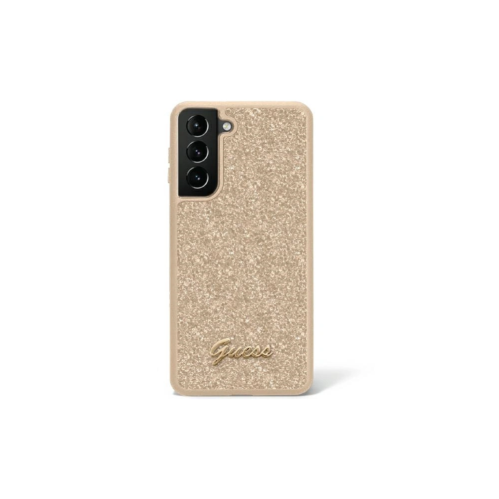 Hurtownia GSM - Etui Guess GUHCS23SHGGSHD Samsung Galaxy S23 aurie/gold hard case Glitter Script - GUE2358 - {ean13} - Hurt
