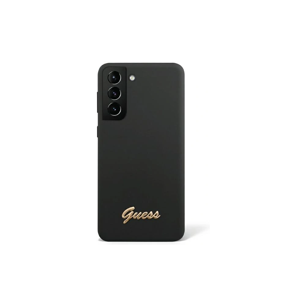 Hurtownia GSM - Etui Guess GUHCS23SSLSMK Samsung Galaxy S23 negru/black hardcase Silicon Vintage Gold Logo - GUE2364 - {ean13} - Hurt