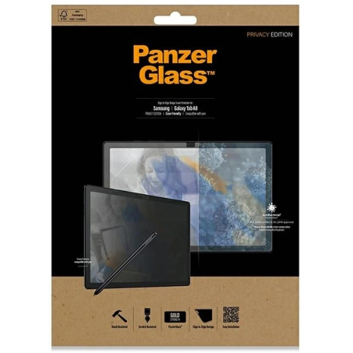 Szkło PanzerGlass E2E Anti-Glare Samsung Galaxy Tab A8 Antibacterial Case Friendly
