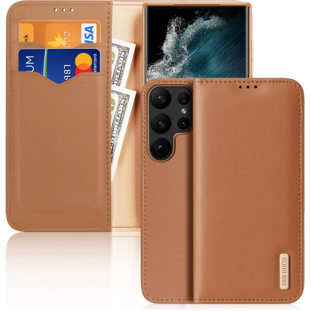 Hurtownia GSM - Etui Dux Ducis Hivo Samsung Galaxy S23 Ultra hnědé - DDS1545 - {ean13} - Hurt