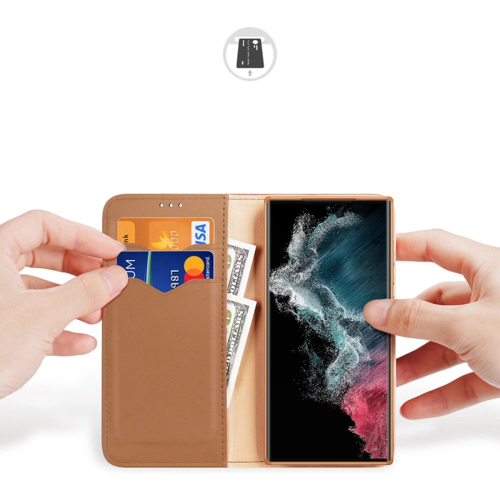 Hurtownia GSM - Etui Dux Ducis Hivo Samsung Galaxy S23 Ultra hnědé - DDS1545 - {ean13} - Hurt