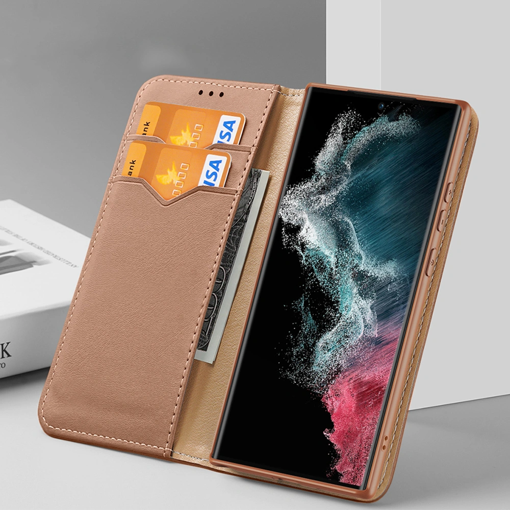 Hurtownia GSM - Case Dux Ducis Hivo Samsung Galaxy S23 Ultra braun - DDS1545 - {ean13} - Hurt