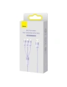 Hurtownia GSM - Kabel Baseus StarSpeed 3w1 USB-A/USB-C - micro USB - Lightning, 3,5A, 1.2m (fialový) - BSU3939 - {ean13} - Hurt