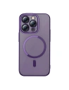 Set husă + sticlă Baseus Glitter MagSafe Apple iPhone 14 Pro (mov)