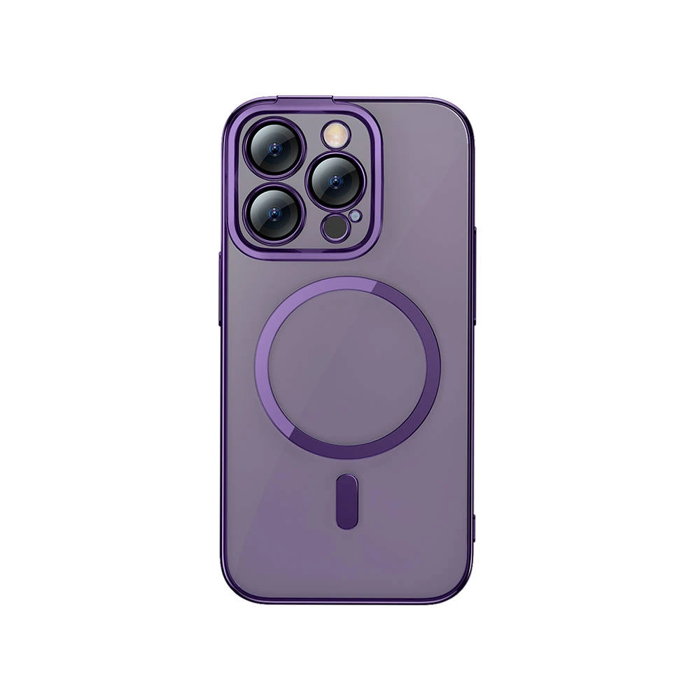 Wholesale Baseus Glitter MagSafe Case + Glass Apple iPhone 14 Pro (purple) - BSU3941 - {ean13} - Hurt