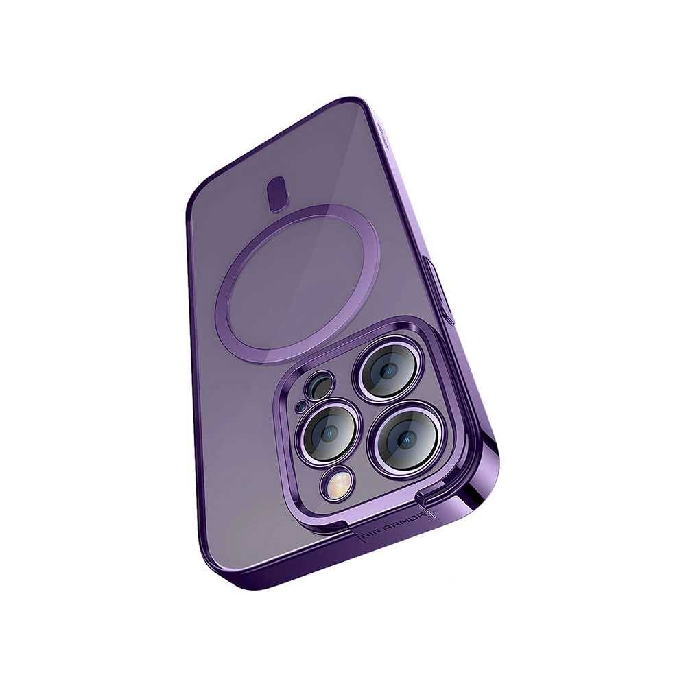 Hurtownia GSM - Set Case + Glas Baseus Glitter MagSafe Apple iPhone 14 Pro (lila) - BSU3941 - {ean13} - Hurt
