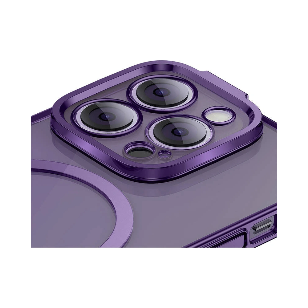 Wholesale Baseus Glitter MagSafe Case + Glass Apple iPhone 14 Pro (purple) - BSU3941 - {ean13} - Hurt