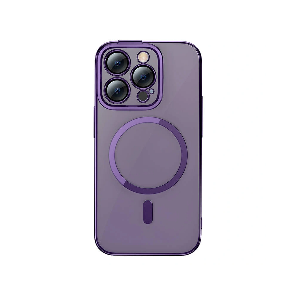 Wholesale Baseus Glitter MagSafe Case + Glass Apple iPhone 14 Pro Max (purple) - BSU3942 - {ean13} - Hurt